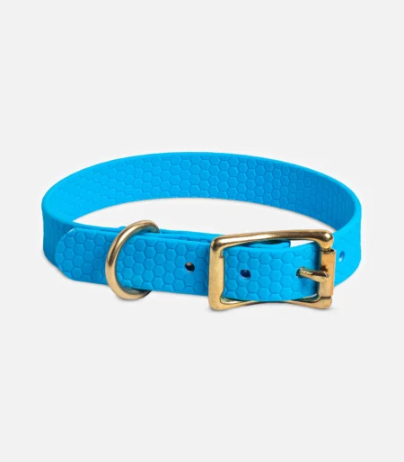 ПВХ нашийник light blue