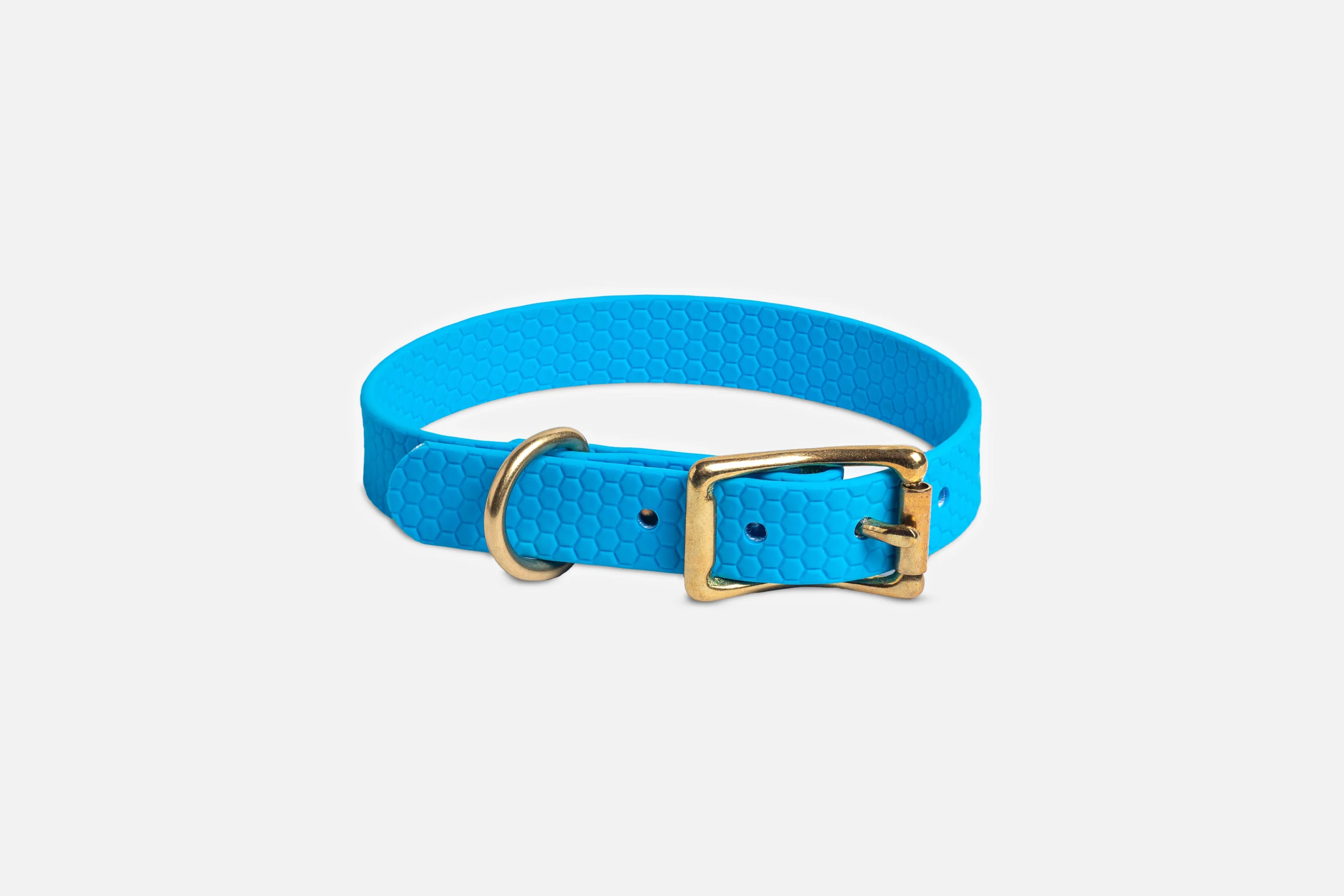 ПВХ нашийник light blue