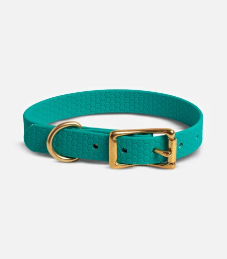 ПВХ нашийник dark turquoise