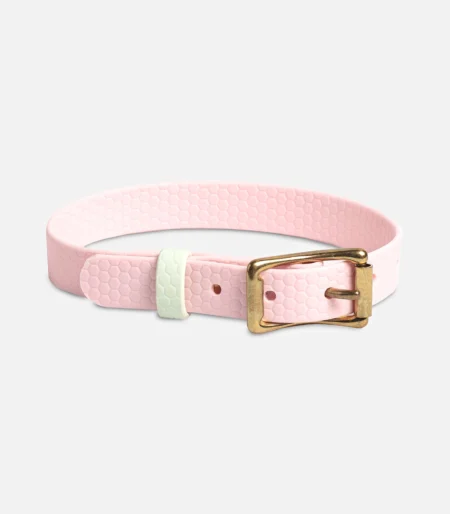 ПВХ нашийник white purple