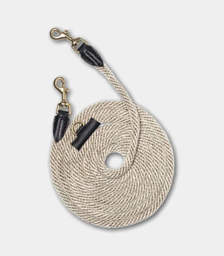 Шкіряний  повідець “Hands free” 3-в-1 black