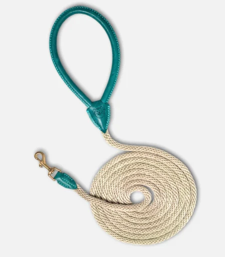 Шкіряний  повідець “Classic” Turkey Blue