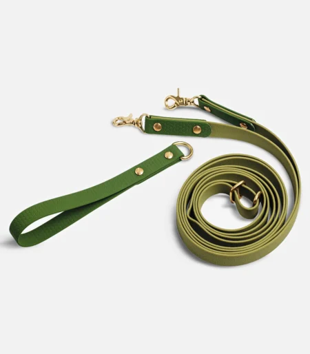 ПВХ повідець перестібка "Hands free" 3-в-1 khaki